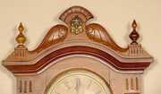 E.N. Welch Victorian Walnut Wall Clock