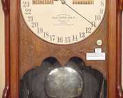 Ithaca Bank # 2 Double Dial Clock