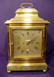 William Addis London Bronze Fusee Clock
