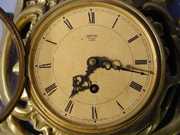 English Brass Wall Clock