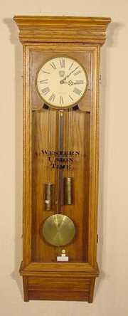 New Haven Depot Hanging Regulator Clock