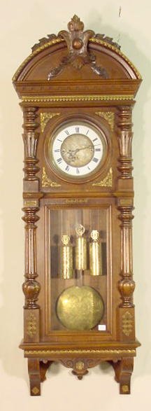 Vienna Regulator Hanging Wall Clock