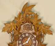 3 Train Cuckoo Clock with Fox and Bird