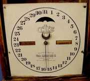 Ithaca # 10 Farmers 8 Day Calendar Clock