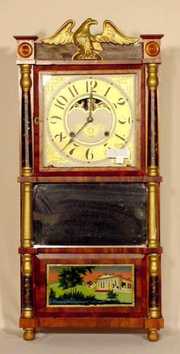 Birge & Mallory Triple Decker Clock