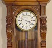 S. Janos Budapest 3 Weight Vienna Clock