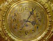 Lenzkirch Pressed Brass Wall Clock