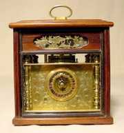 Early Japanese Bracket Clock with Calendar