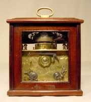 Early Japanese Bracket Clock with Calendar