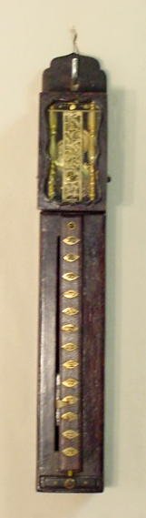 Early Miniature Japanese Pillar Clock