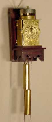 Early Miniature Japanese Suspended Lantern Clock