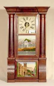 Birge Peck & Co 8 Day Weight Driven Clock