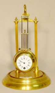 Suspended Pendulum Dome Clock