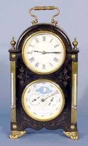 French Mantle Clock with Astrological Dial