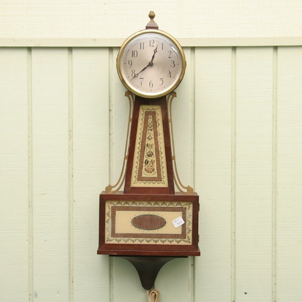 Mid 1900 banjo wall clock