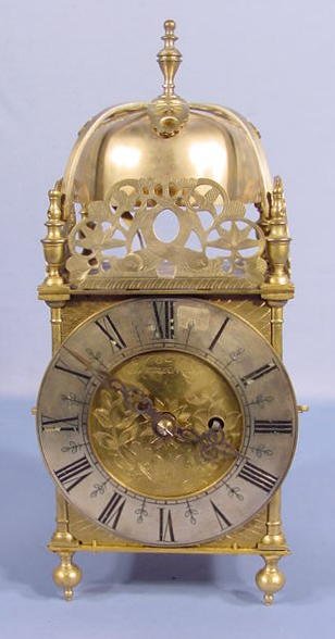 Thomas Mudge Lantern Clock w/Fusee Movement