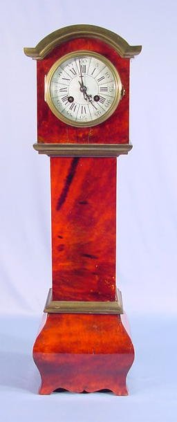 Miniature French Tall Case Clock