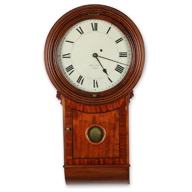 Rare C.1820s M.Cheney (Montreal, Quebec) Office Clock