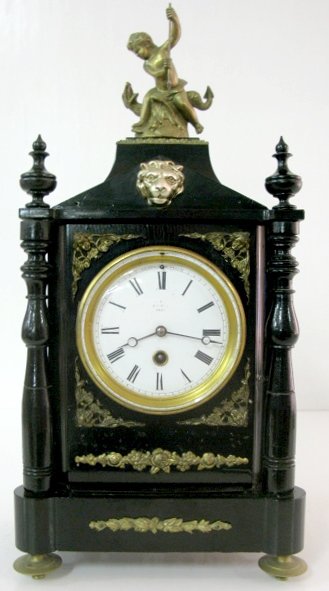 Henry Marc Wood Mantle Clock