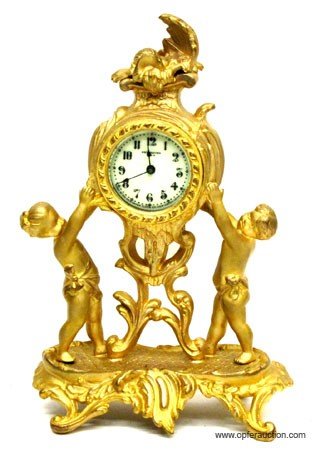 NEW HAVEN FIGURAL CLOCK