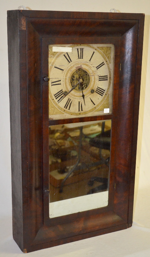 Antique Birge & Mallory OG Weight Driven Clock