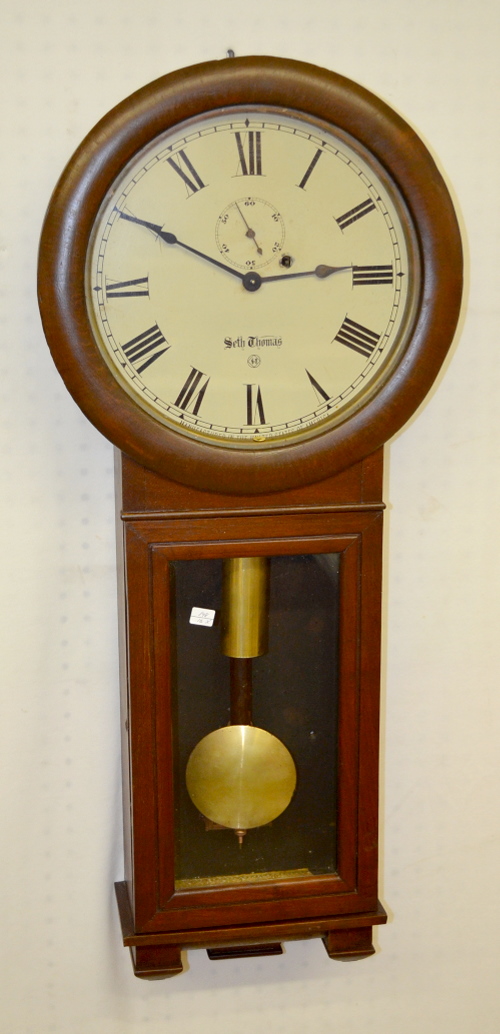 Antique Seth Thomas Office No. 2 Regulator Clock