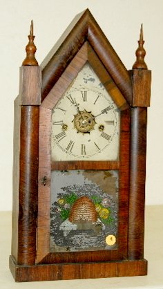 Waterbury Steeple Clock, T & S with Alarm