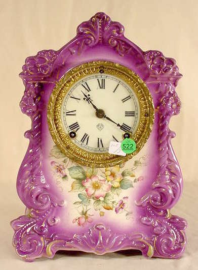 Ansonia “Witch” China Case Clock