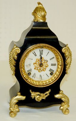 Ansonia “Calais” Iron Case Clock