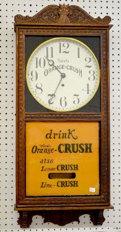 Gilbert “Observatory” Adv. Orange Crush Clock