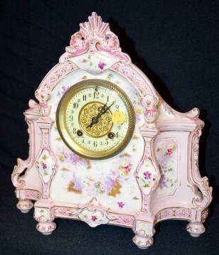 Gilbert 1361-2 Royal Bonn China Clock