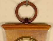 Gilbert Masonic Walnut Hanging Clock