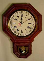 Oak Regulator With Calendar