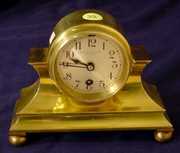 Small Chelsea Bronze Desk Clock