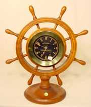 Seth Thomas 8 Day Brass Ships Bell Clock