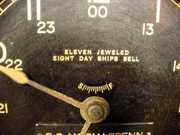 Seth Thomas 8 Day Brass Ships Bell Clock