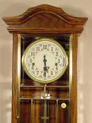 Ansonia Gold Medallion Chiming Wall Clock