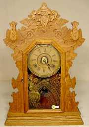 Seth Thomas Oak Parlor Clock