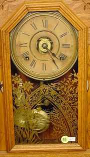 Seth Thomas Oak Parlor Clock