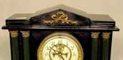 Ansonia Iron Case Column Clock