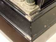 Ansonia Iron Case Column Clock