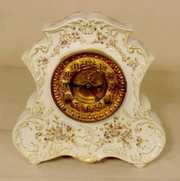 Ansonia China Case Clock