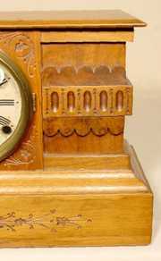 Gilbert Veda Walnut Mantle Clock