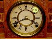 Gilbert Veda Walnut Mantle Clock