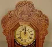 Waterbury Davis Parlor Clock With Thermometer