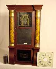 2 Weight, 1/2 Column Shelf Clock