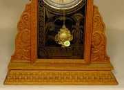 Ingraham Pressed Oak Case Kitchen Clock