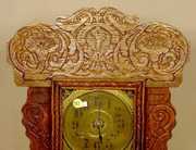 New Haven Oak Parlor Clock With Alarm