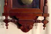 Ansonia Queen Elizabeth Walnut Wall Clock