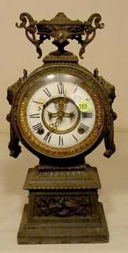 Ansonia Statue Clock Center Portion